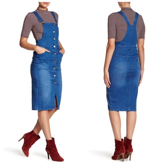 RACHEL Rachel Roy Dresses & Skirts - Rachel Roy Overall Midi Dress